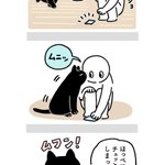 どの行動も可愛くて見ていて癒される!愛猫が見せるいろんな行動を描いた猫漫画!