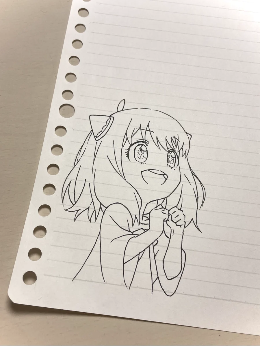 勉強嫌なったからこんな落書きをするようになった‼