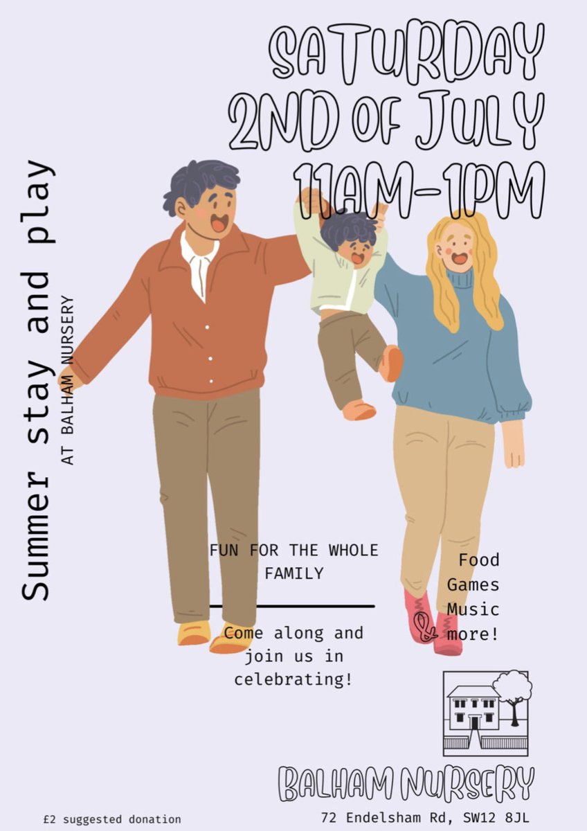 Come on down to our Summer Stay and Play! #balham #maintainednurseryschool