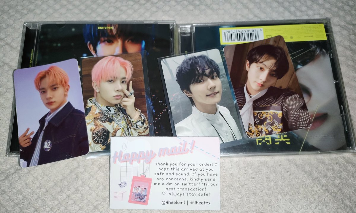 aceseung_hee's tweet photo. ꒰ 💌 : #h33jakemails ꒱

— hii @4heeloml thank you for opening GO for senkou , this was already my 2nd transaction with you and you never fail, vv smooth, walang aberya and secured packaging^^ more budols  🫶🫶 
[ #4heetnx ] https://t.co/RmtgRFOcYY