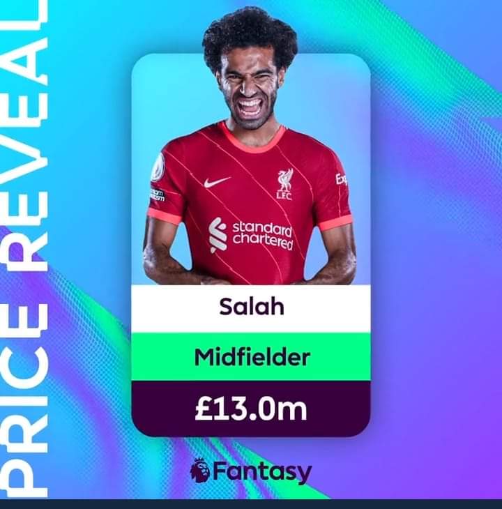 13 مليون .. #صلاح أغلى لاعب فانتازياً 🔥
#محمد_صلاح