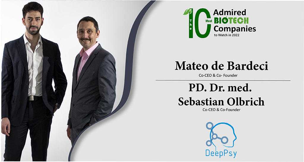 Meet <a href="/Mateodebar/">Mateo</a> and PD. Dr. med. #Sebastian_Olbrich co-founder of <a href="/DeepPsy1/">DeepPsy</a>

Read More:- buff.ly/3R4AOqU
#business #businessman #inspiringbusiness #inspiringleader #businessminded #businessmen #businesses #magazinecover #insprational #insprations #Leadership