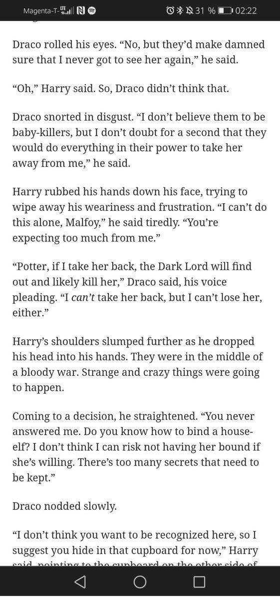 maryys_wz's tweet photo. Secrets by vorabiza (Biza) on Ao3 with 395k words: good read, nice scenes. liked it :) #drarry #drarryfic https://t.co/4joRuk2DUJ