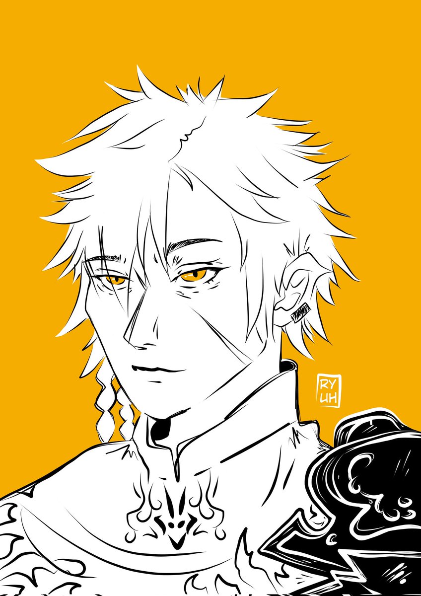 Malya_FFXIV's tweet photo. Elaran Valtin 🧡 #FF14 #FFXIV #FFXIVART #RYUH #ElaranValtin #WarriorofLight #WoL #digitalart https://t.co/Xujra9ROmX