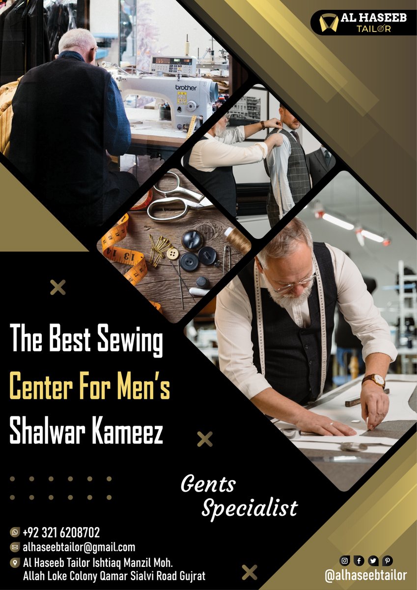 alhaseebtailor's tweet photo. Al Haseeb Tailor Brochure
Gents Specialist #brochure
#alhaseebtailor #al #alhaseeb #tailor #tailors #gentsspecialist #shalwarkameez #clothing #shirts #menswear #mensfashiontips #style #menwithclass #men #onlineclothing #Gujrat #Pakistan #Punjab https://t.co/G6lpAINn1M