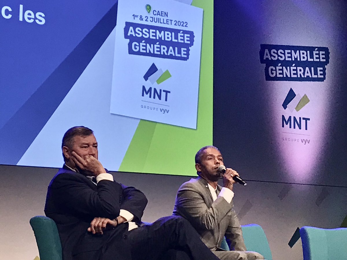 En ouverture de l’#AGMNT2022 à Caen, Éric Chenut échange avec les délégués : enjeu de la prévention, lutte contre le renoncement aux soins, rassemblement mutualiste pour la défense de la protection sociale des fonctionnaires,… <a href="/mutualite_fr/">Mutualité Française</a> <a href="/mutuelleMNT/">MNT</a> <a href="/Groupe_VYV/">Groupe VYV</a>
