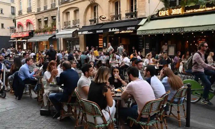To ensure cars didn’t take back control of Paris streets as the pandemic was “ending,” (like they have in so many cities), Mayor <a href="/Anne_Hidalgo/">Anne Hidalgo</a> made sure that 60k parking spaces and many streets were permanently transformed to seating for restaurants, people places and bike-lanes.