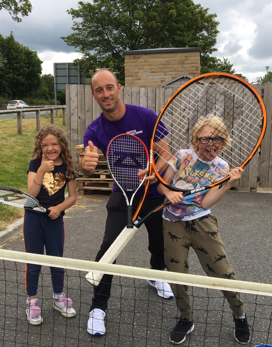 🎾 Anyone for Tennis? Today Skipton Tennis Club are running a FREE tennis taster session 1pm-3pm in our top car park alongside tastings of strawberries and cream and free fruit. Grab your friends and family and join in on the FUN! We look forward to seeing you.