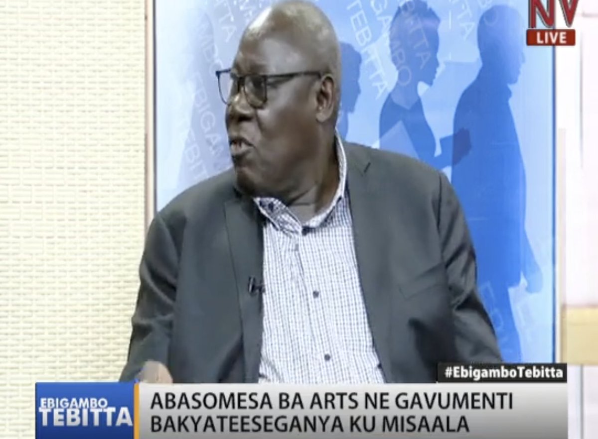 ntvuganda's tweet photo. Threatening to have the striking teachers deleted from the government pay roll is not the solution. I see no difference between an Arts teacher and a science teacher -  Hon Ssempala Kigozi

#EbigamboTebitta https://t.co/D5EB1OT2Jg
