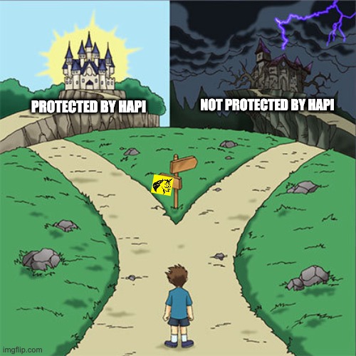 A $HAPI or bad life is ones choice...

<a href="/i_am_hapi_one/">HAPI | Cybersecurity Solutions</a> protecting #DeFi #CeFi and the #cryptocurrency space with its #HAPI Oracle.

#BTC #Bitcoin $ETH $BNB #Binance #BNB $SOL $NEAR $OKX $ONE $JUMBO $ADA