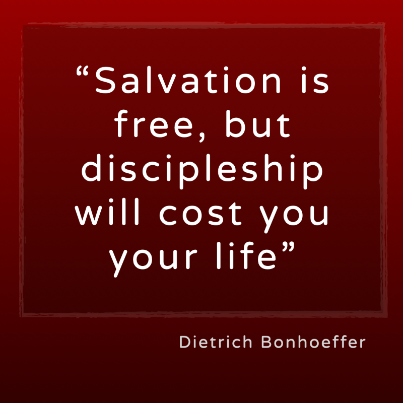 DiscoverAppDBS's tweet image. Salvation is free, but discipleship will cost your life
Dietrich Bonhoeffer
#discipleship #quoteoftheday