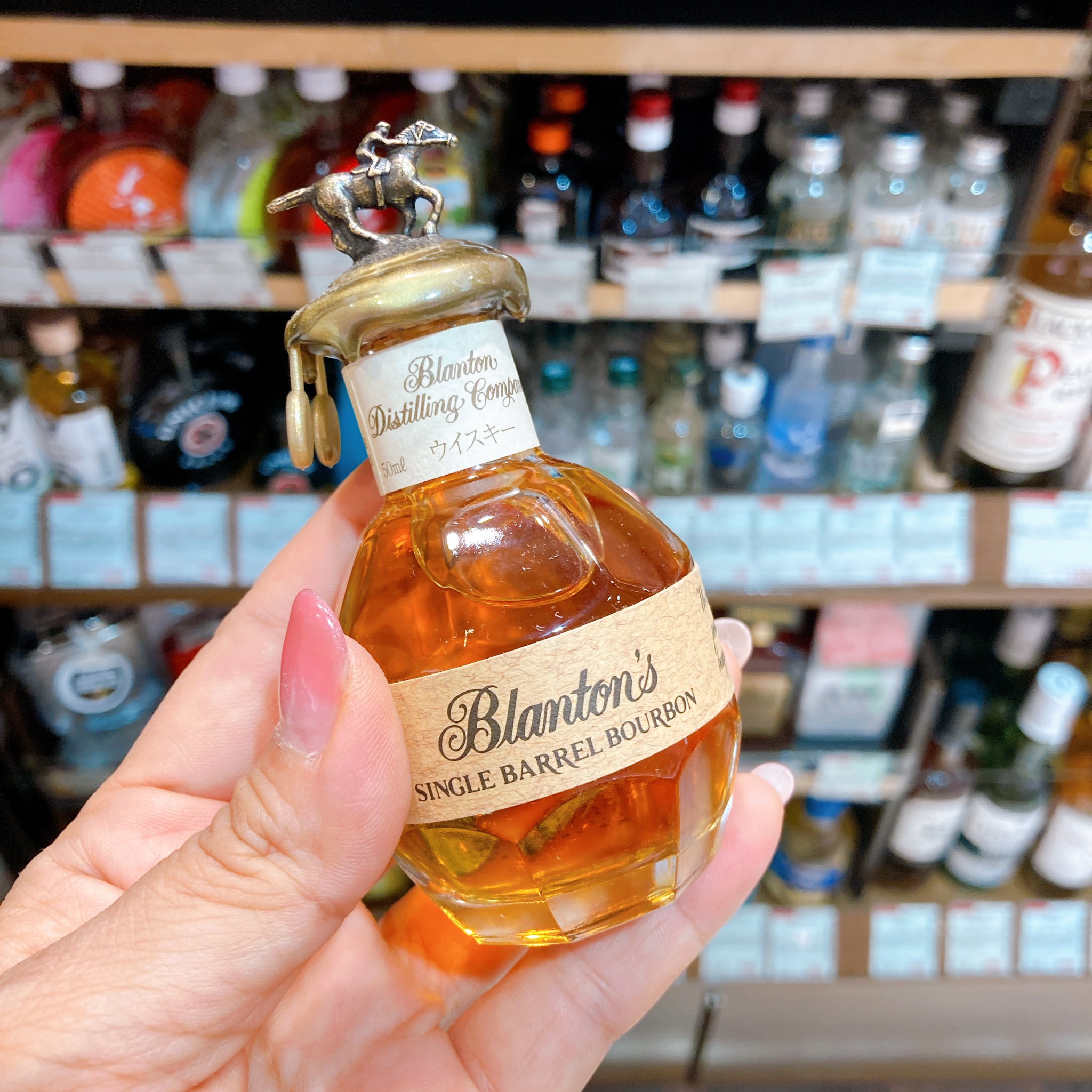 ミニチュアボトル】Blanton's（ブラントン）※液面低下 （Blanton