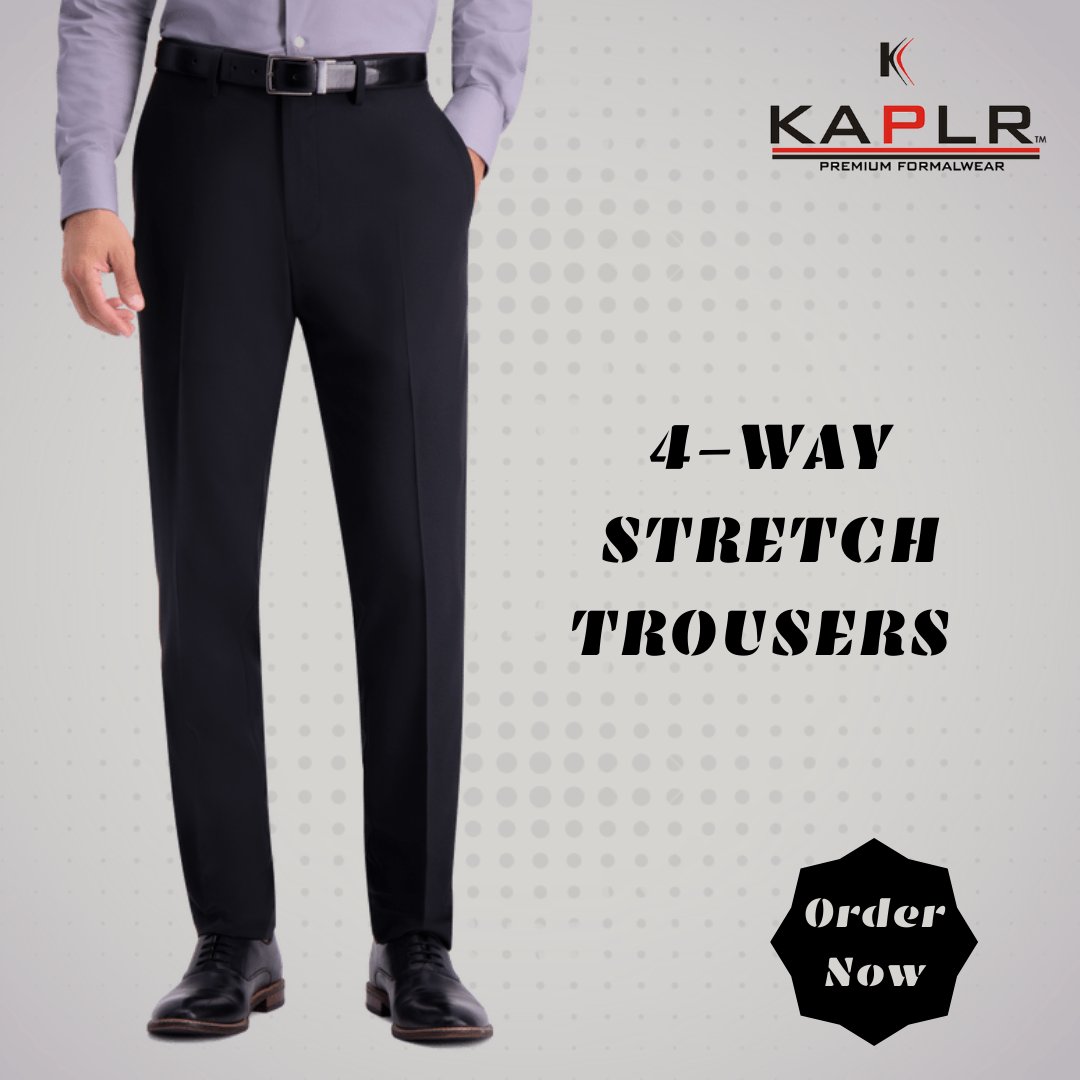 kaplrmenstrous1's tweet photo. 4-Way Stretch Trousers
Stylish & Premium Men's Trousers
#kaplr #kaplrtrousers #menswear #trousers #trouserstyles #Quality #4waystretchtrousers #Mentrousers #4waystretch #Mensformalwear #Formalwear #menswear #mensFashion #Fashion #Fashionstores https://t.co/H1HTabnhhT