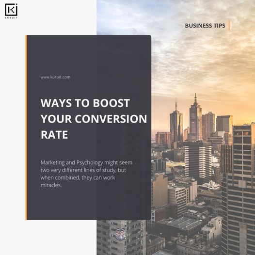 Boost your conversion rate!💥
kuroit.com/ways-to-boost-…

#conversion #conversionrate #conversionrateoptimisation #conversionratetips #businessconversion #digitaltraffic #onlinetraffic #onlinetrafficgeneration #smallbusiness #smallbusinesstips #startup #kuroit