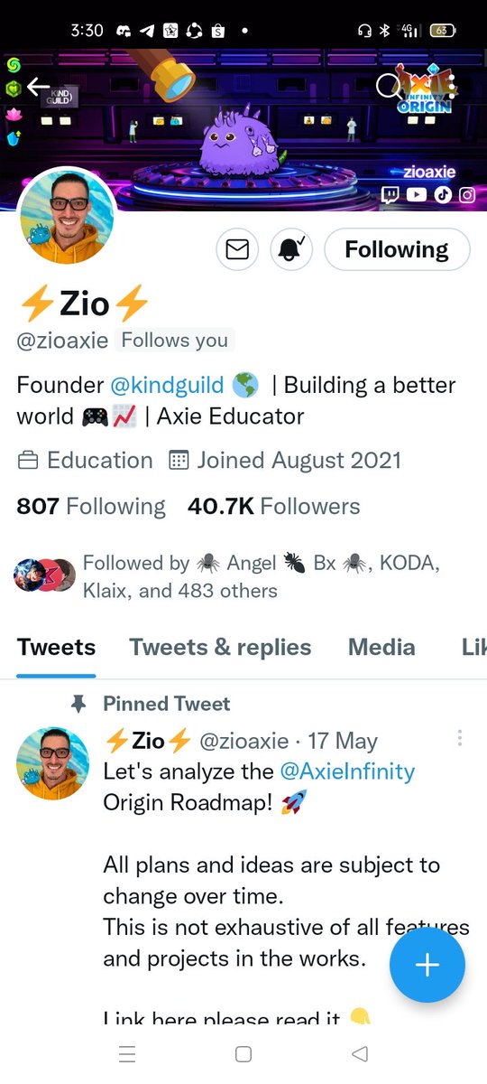 Omg. Thank you sir for following back. 🥰