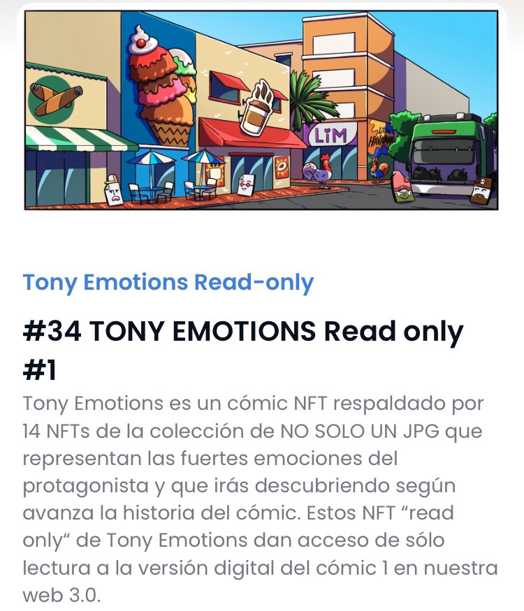 RunnerEn's tweet image. Me hace mucha ilusión tener el NFT read-only de Tony Emotions donde aparece mi NSUJPG pirata 😁😁. @EmotionsTony , proyecto derivado de NSUJPG donde hay una comunidad ejemplar!! Aparte del primer cómic hispano basado en NFT, y muchas más utilidades!! 🚀🚀