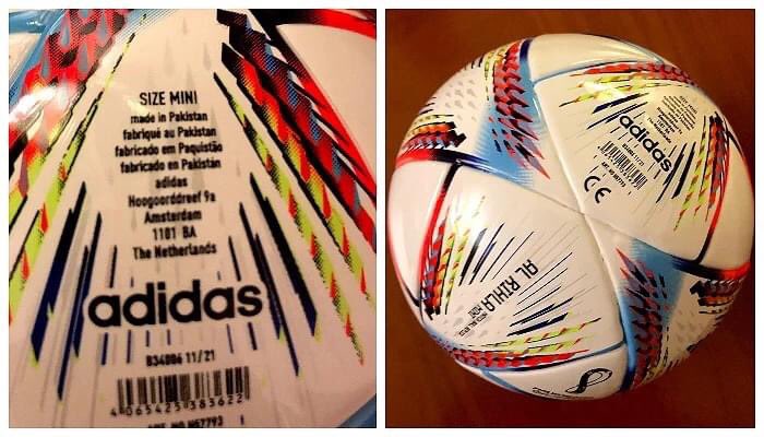 Congratulations to Pakistan. Once again, a footbal produced by a Sialkot based company has been selected by #FIFA for the 2022 World Cup. The ball is manufactured in Pakistan by #Adidas through Sialkot based company ‘Forward Sports’. #PakistanSportsIndustry