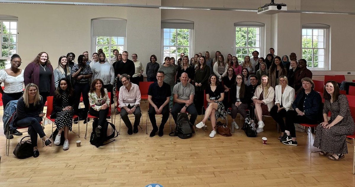 First in person department meetings for 2 1/2 long and often stressful years. In that time we have outgrown the <a href="/wmcoxleas/">William Morris Centre</a> rooms so had to hire <a href="/GoldsmithsUoL/">Goldsmiths, University of London</a> thanks to <a href="/ForenClinPsych/">Caoimhe McAnena</a> for making that happen. 

Lovely to all be together and such a productive, interesting day.