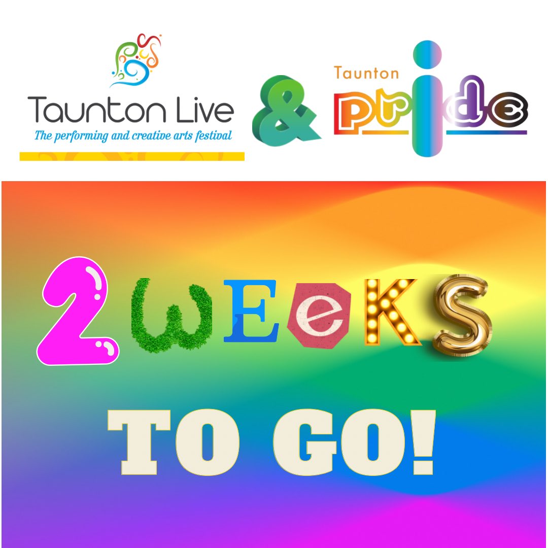 LiveTaunton's tweet photo. JULY WE ARE IN YOU! ☀️

Only 2 weeks to go 💥

Well over 2000 tickets sold and going fast so if you haven’t downloaded your free ticket for Vivary Park yet, what are you waiting for?

🎉🎉🎉 @visit_taunton https://t.co/2gWcyinHrD