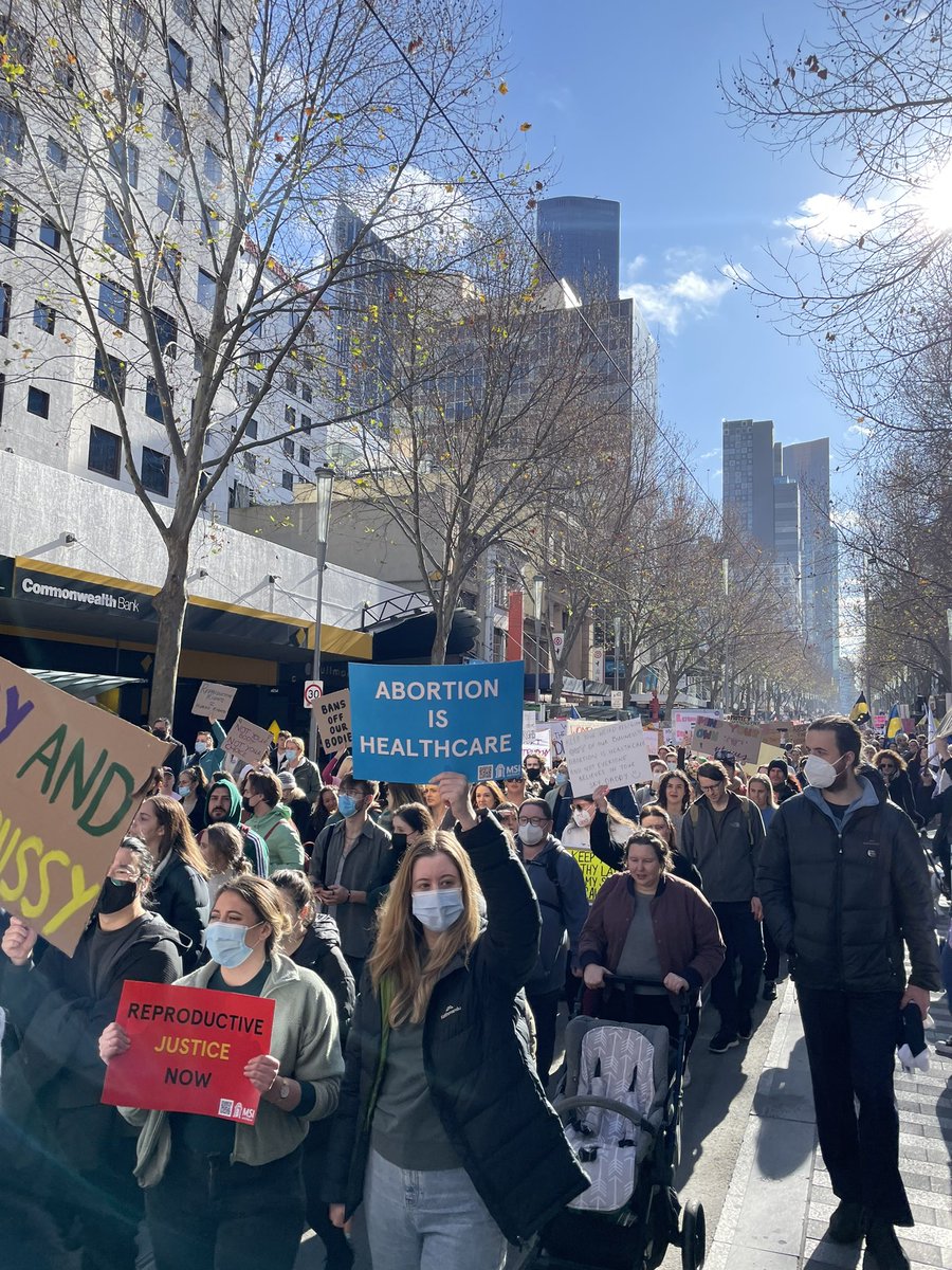 Went to my first protest ever today to stand in solidarity with everyone across the United States who are fighting for their rights. Abortion is health care. Health care is a human right. #RoeVsWade