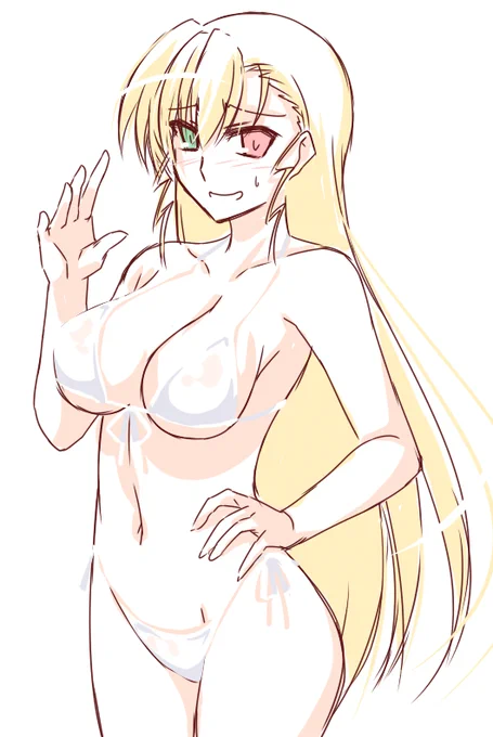 うんうん、似合ってるで、ヴィヴィオ～ 