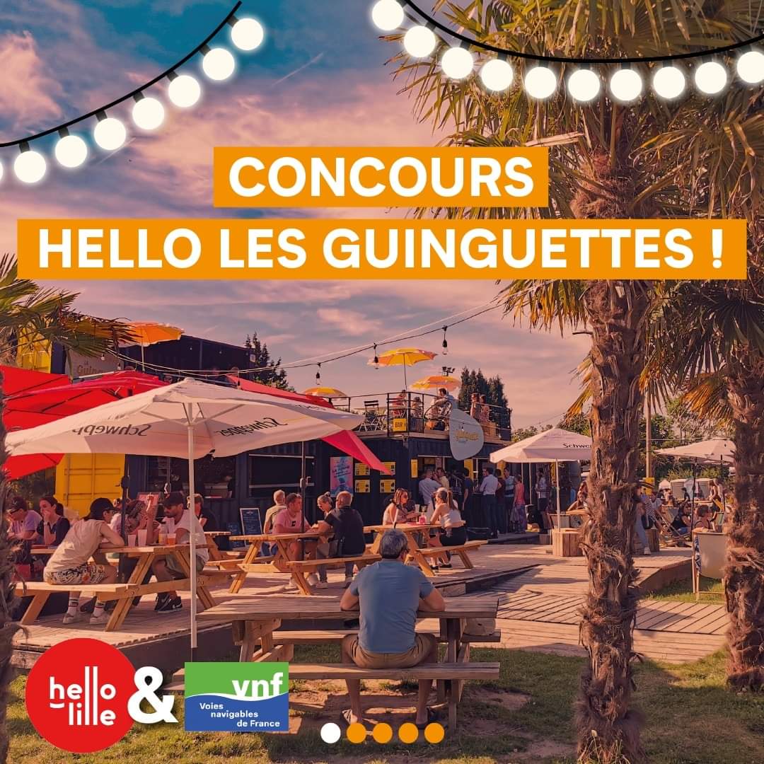 🏖 Cet été on s'occupe de vous !

Rdv sur la p(l)age Instagram de #hellolille pour faire le plein de lots exceptionnels !
Merci à <a href="/vnf_officiel/">VNF - Voies navigables de France</a> de nous accompagner.