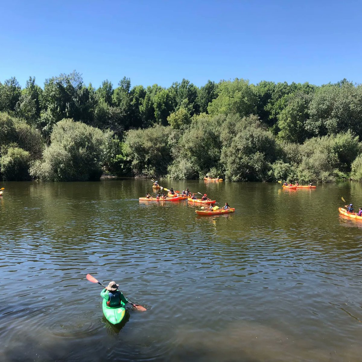 paraisosscc's tweet photo. Ayer día de actividades en el río. #CampamentoJaraiz #veranosscc https://t.co/0Ahx8n9Wzn