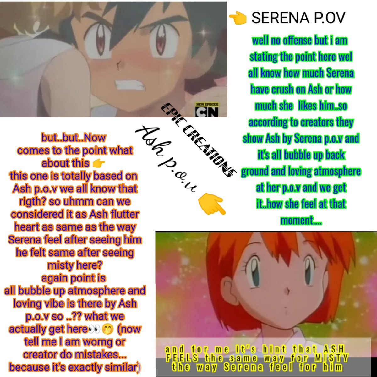 FAM_CREATIONS's tweet photo. Well talking about p.o.v 🤭👀
No offense but it's make sense don't i ??👀...
@pkmn_kasu17
It's her idea actually 😂👀 credit de rahi khus reh bahein😂😂
#pokeshipping #bringbackmisty #ash #Misty https://t.co/jZiIJLc5sC