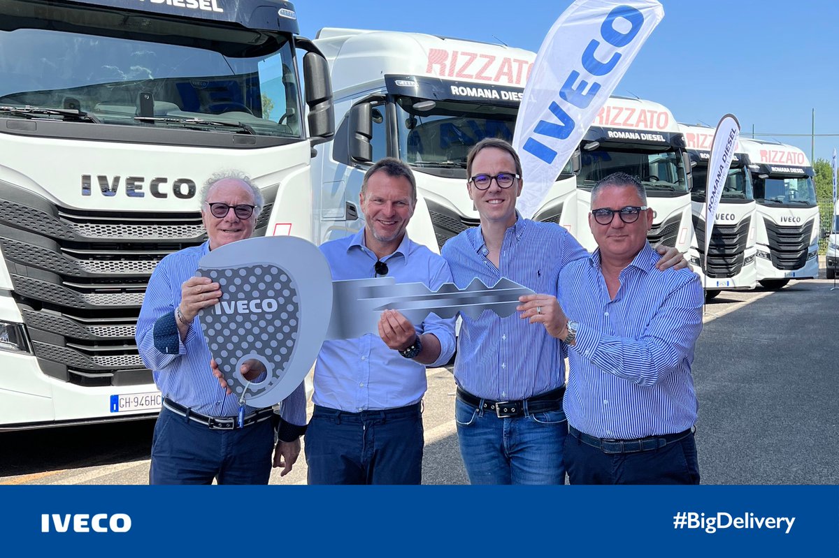 Atliveco's tweet image. Rizzato Trasporti e Logistica ha scelto 74 IVECO S-WAY da aggiungere alla sua flotta!  
Scopri di più: bit.ly/3abbuiq