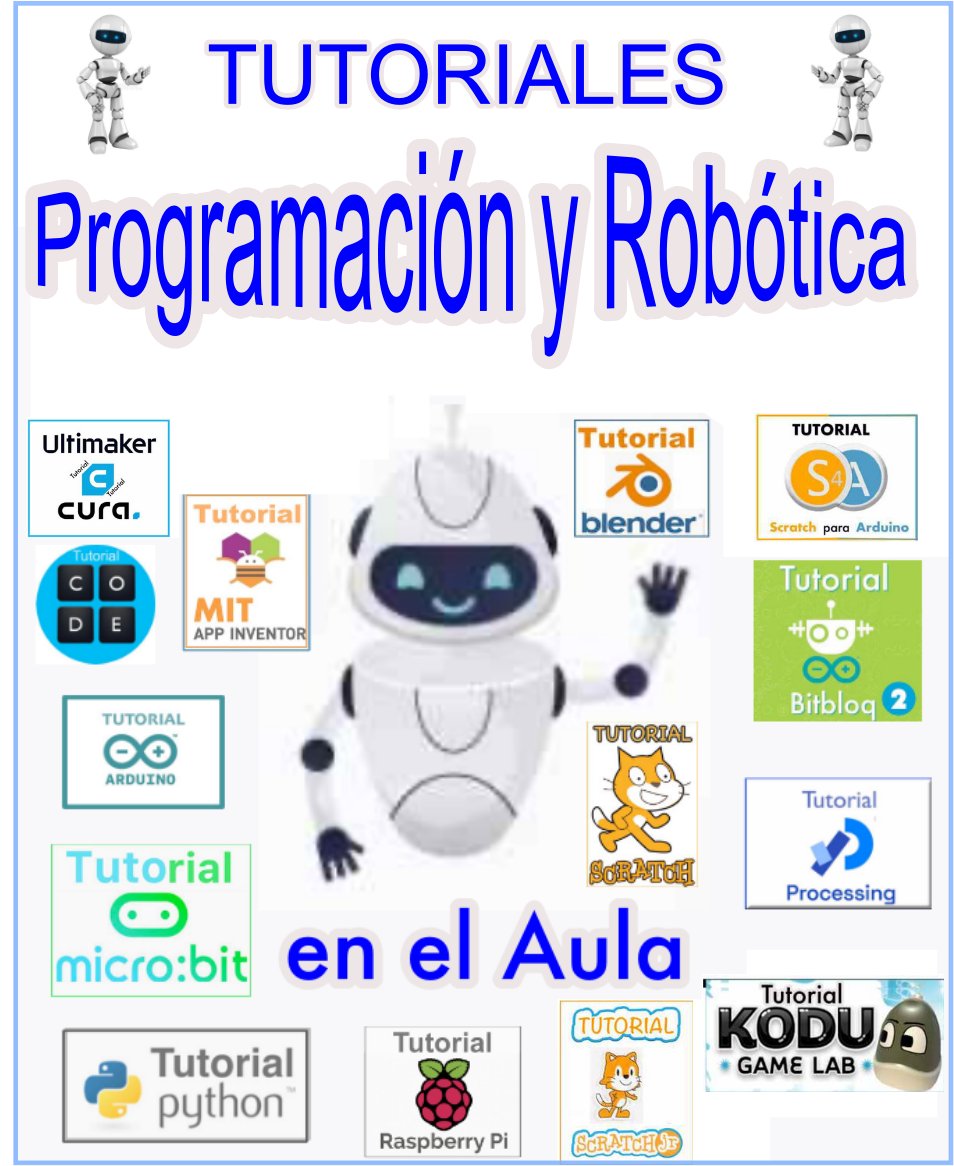 Recopilación de VIDEOTUTORIALES de PROGRAMACIÓN y ROBÓTICA (paso a paso):  Arduino, Blender, Bitbloq2, Code, Kodu, Micro:Bit, Mit APP Inventor, Processing, Python, Raspberry Pi, Scratch, S4A, Ultimaker Cura,...¡PREPARÁNDONOS y PREPARANDO! recursospdifgl.com/ense%C3%B1anza…