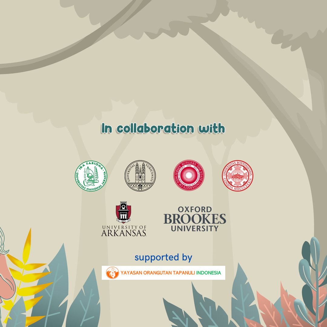 Didik Orangutan 🦧 (@dprasetyo_78) on Twitter photo YOTI (Yayasan Orangutan Tapanuli Indonesia) proudly support the first hybrid Women&Primatology symposium. Register bit.ly/SymphosiumWome…
Great lineup <a href="/vogel_erin/">Dr. Erin Vogel 🦧🌿</a> @DrSusanCheyne <a href="/ethnoprimate/">Dr. Erin P. Riley</a>
🦧 YOTI (Yayasan Orangutan Tapanuli Indonesia) proudly support the first hybrid Women&Primatology symposium. Register bit.ly/SymphosiumWome…
Great lineup <a href="/vogel_erin/">Dr. Erin Vogel 🦧🌿</a> @DrSusanCheyne <a href="/ethnoprimate/">Dr. Erin P. Riley</a>
🦧