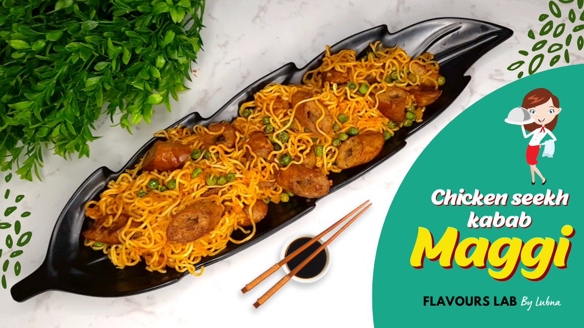 FlavoursLab's tweet photo. Chicken seekh kabab Maggi | स्पेशल चिकन कबाब मैगी रेसिपी
Amazingly delicious Maggie recipe
Please like, comment, share and subscribe
https://t.co/E2sym619WE https://t.co/HC0Sp7wK0w