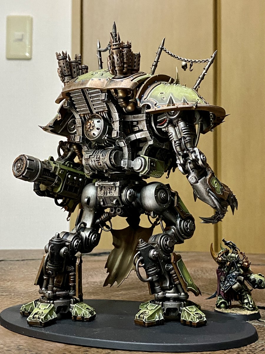 ウォーハンマー コルヴスカバル 塗装完成品 11月に作ったという理由