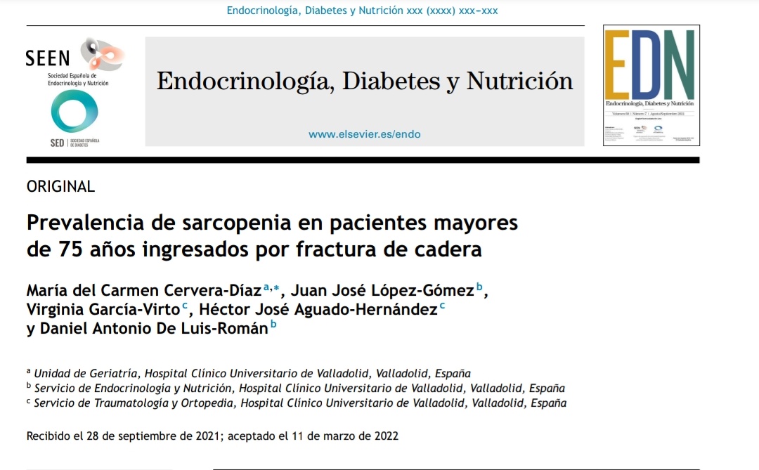 EndovalladolidHCUV (@endovalladolid) on Twitter photo Prevalencia de sarcopenia en pacientes mayores de 75 años ingresados por fractura de cadera. Una colaboración del Servicio de Geriatría, Traumatologia y <a href="/endovalladolid/">EndovalladolidHCUV</a>. <a href="/ienva/">Instituto de Endocrinología y Nutrición Valladolid</a>
sciencedirect.com/science/articl… Prevalencia de sarcopenia en pacientes mayores de 75 años ingresados por fractura de cadera. Una colaboración del Servicio de Geriatría, Traumatologia y <a href="/endovalladolid/">EndovalladolidHCUV</a>. <a href="/ienva/">Instituto de Endocrinología y Nutrición Valladolid</a>
sciencedirect.com/science/articl…