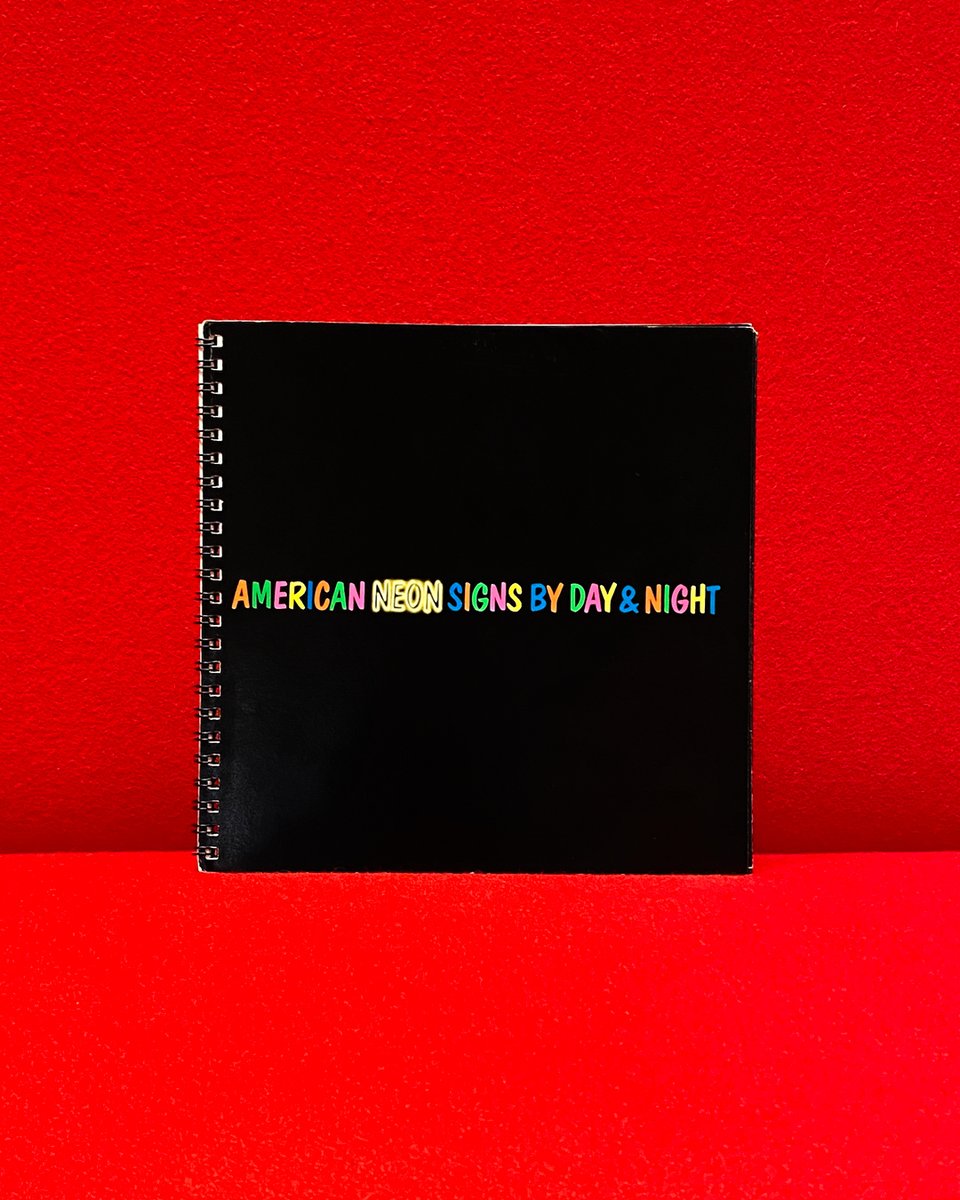 acnestudios's tweet image. #FromtheLibrary: American Neon Signs by Day &amp;amp; Night by Toon Michiels

Photographer Toon Michiels captures the American open road in his trips across the USA during the 1970s.  
 
#FromtheLibrary, a monthly look inside the pages of the books in the library at Acne Studios HQ.