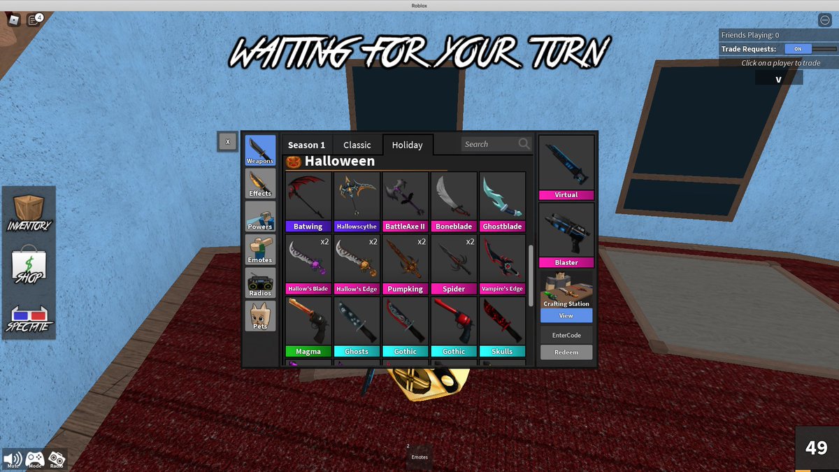 Looking For Rhd And Halos ! Also Taking Demand Stuff
Offering Mm2
I Can Add Some Rh Stuff!
I Also Have Db &amp; Eternal III
not going first proof pinned can use mm/mw!

#mm2trading
#Mm2trades #royalehightrades #royalehightradings #robux 
kw: halo hal val spring 22 21 20 19 18 rh mm2