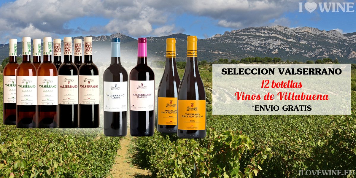 ILOVEWINE_es's tweet photo. .Nuestros packs son una muy buena forma de descubrir diferentes vinos de cada Bodega en cajas de 12 botellas. 

La Selección #Valserrano te descubrirá los siguientes #Vinos de #Villabuena: 

https://t.co/obRg3L4CKt

✔ #EnvíoGratis https://t.co/2Z28B18aoR