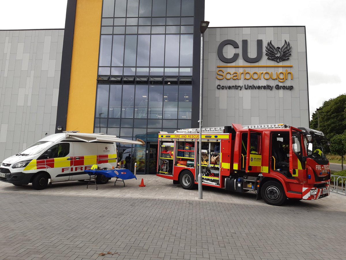 Community Sports Day at Scarborough CU. Come and meet Scarborough NYFRS crew, have a chat about fire, road and water safety. Would you like a safe and well visit for you or a loved one? We are here to help.
<a href="/NYFRS_Sca/">Scarborough CSO</a> 
<a href="/NorthYorksFire/">North Yorkshire Fire & Rescue Service</a> 
<a href="/CUScarborough/">CU Scarborough</a>