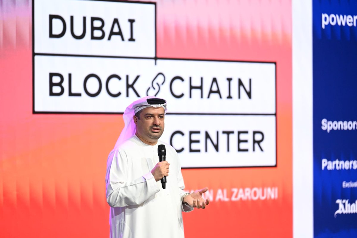khaleejtimes's tweet image. &quot;The idea of regulations is actually thinking of possibilities, not limitations,&quot; said @drmarwan, founder, CEO - #DubaiBlockchainCenter and Managing Partner at #AccellianceBuilder&apos;s tribe at the #MetaDecrypt Web 3.0 Summit 

Photo: Neeraj Murali / KT 

#MetaDecrypt2022 #Dubai