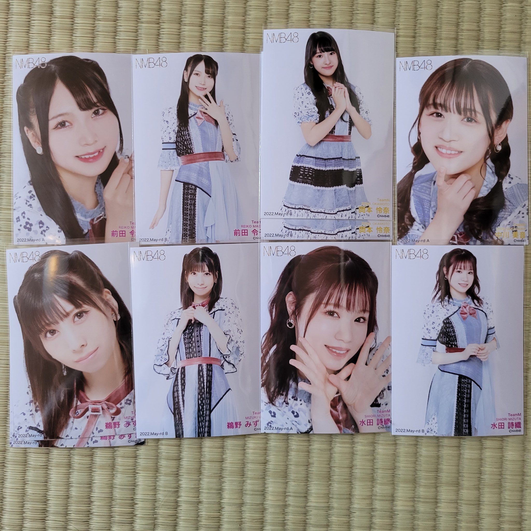 上西怜 直筆 生写真 NMB48 2022 May