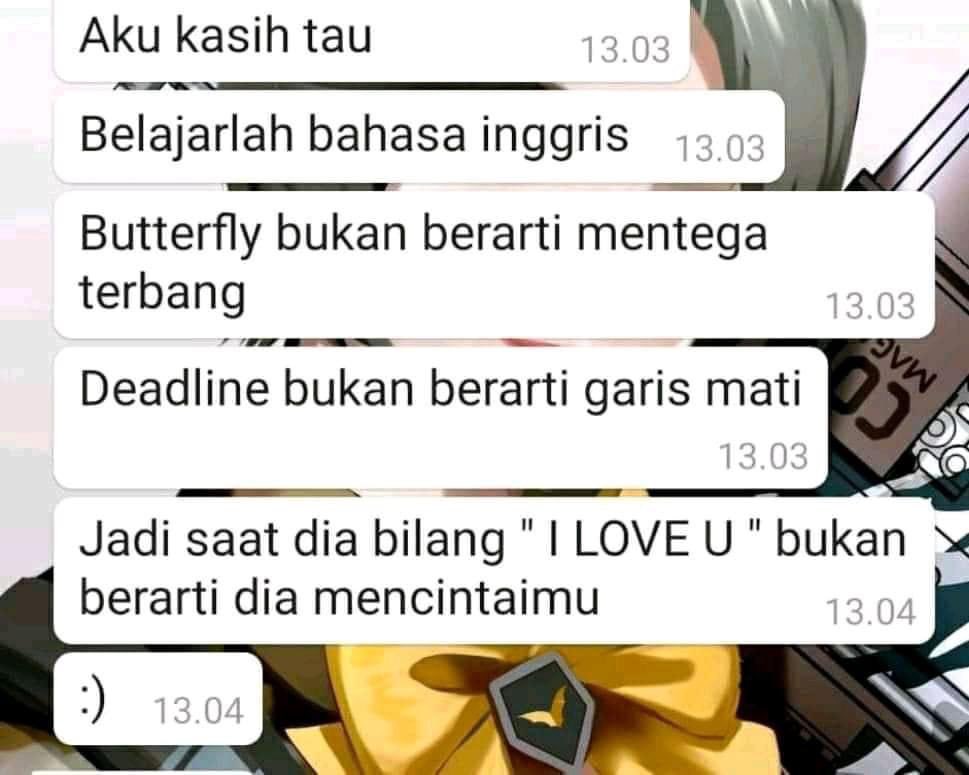 Tolong diingat ya kawan-kawan.