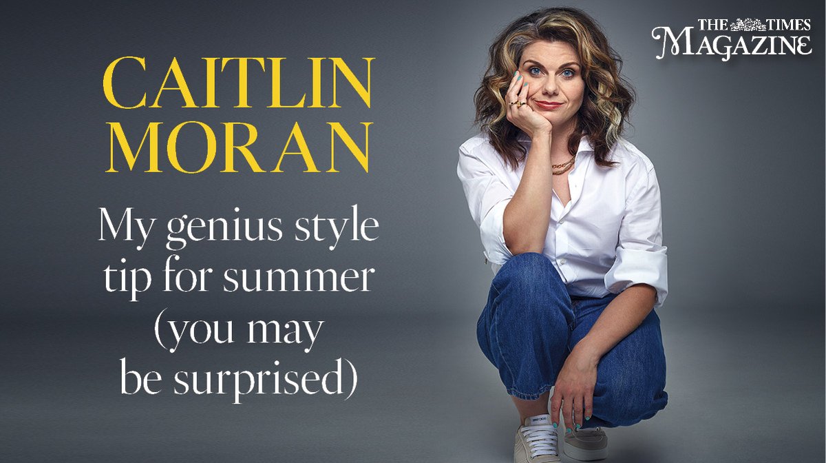 Caitlin Moran: the fashion classic I’m bringing back @caitlinmoran It’s my genius style tip for summer thetimes.co.uk/article/caitli…