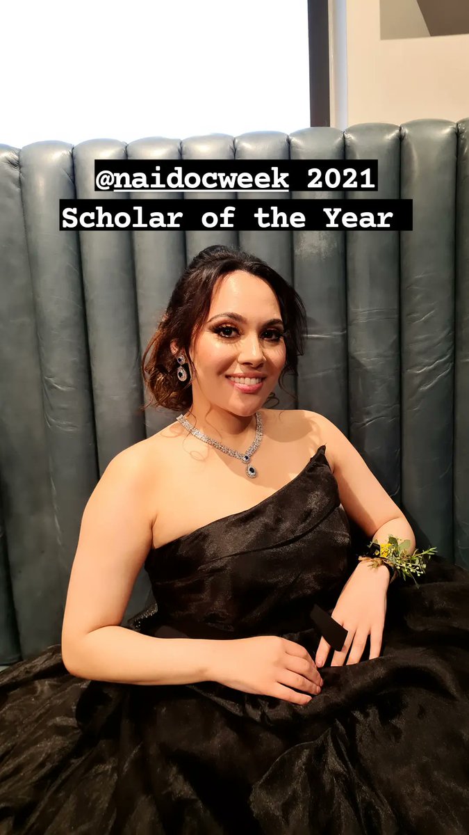 Excited to be at the #NAIDOC2022 ball tonight to be awarded the NAIDOC 2021 Scholar of the year. I am honoured to be the first #TorresStrait Islander to win this award and look forward to celebrating with everyone. It will be televised live on @SBS and @NITV from 6.30 tonight.