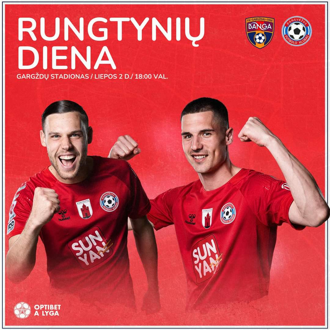 FkPanevezys's tweet photo. Rungtynių diena! Šiandien vykstame į Gargždus, kur dėl trijų taškų kausimes su Gargždų "Banga" ekipa!🌊

#fkpanevezys #lithuania https://t.co/nWv1YpwLyj