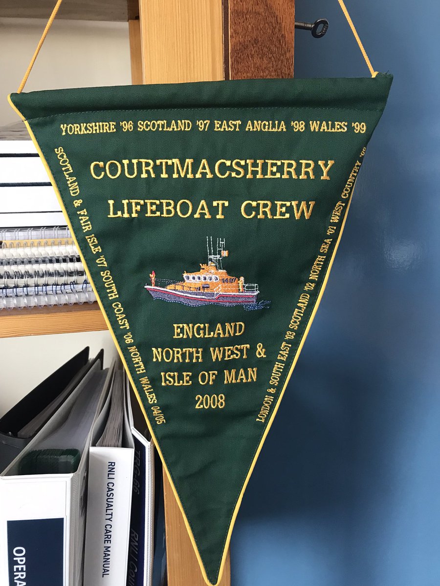 Spotted in <a href="/MorecambeRNLI/">Morecambe Lifeboat</a> 
Morecambe’s connection with the Isle of Man is a strong one (and not just because my parents met there!)