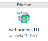 DylanMeador's tweet photo. Soo glad to see such low gwei while developing further on @WeFinanceETH 

Vault multisig is LIVE (EscrowVault.eth) - an array of keys both physical &amp; digital have been configured &amp; generated + assigned subs for quick funding of each key. Also been testing TXs through the vault 🔐 https://t.co/gPKAgXoTTn
