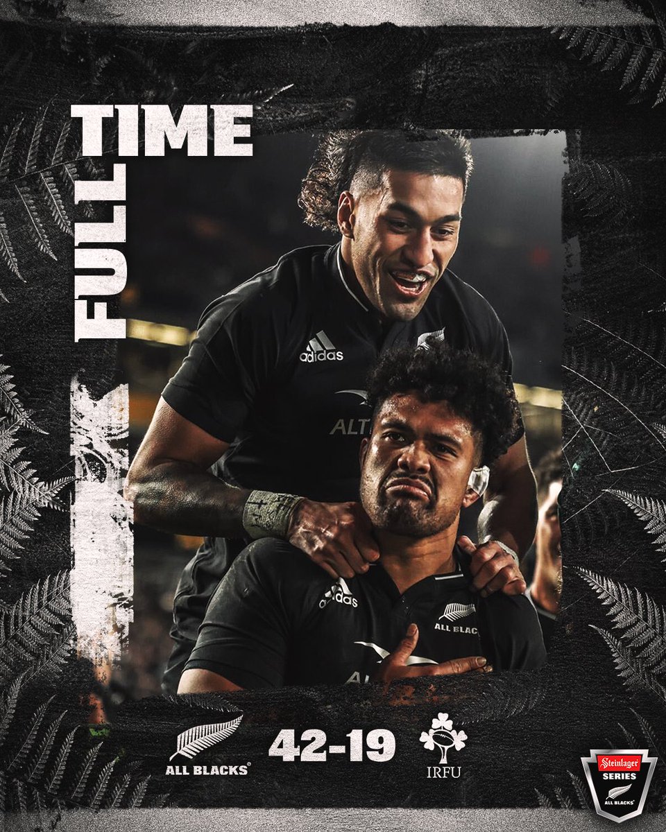 AllBlacks's tweet image. 2022 off to a good start 💥

#NZLvIRE