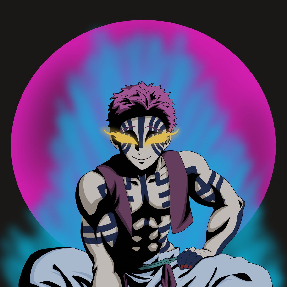 Here is my next fanart for <a href="/operationSIN/">operationSIN</a> 

Welcome all Akaza to the Sinner Anime Squad💪🏽❤️🔥

Its again fully handdrawn❤️ 
<a href="/HatoETH/">Hato</a> <a href="/NFTLlama/">NFT Llama</a> <a href="/Jacktavo/">Jacktavo</a> 

#WeAreSINNERS #operationSIN #SINNERSsupportSINNERS