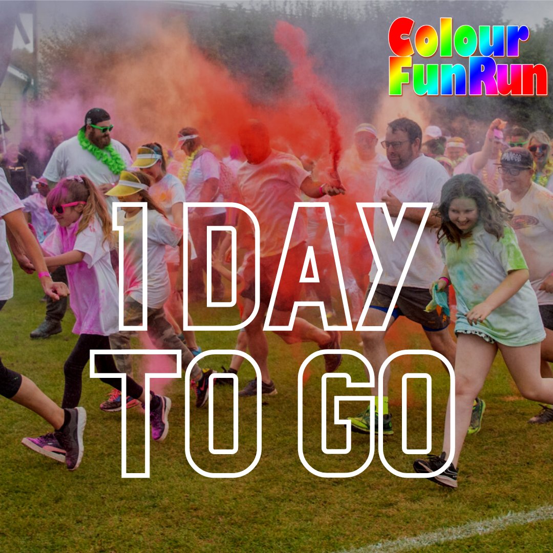 AliceHouseHosp's tweet photo. JUST 1 DAY TO GO... The most colourful event in #Hartlepool is tomorrow! Join us at the #ColourFunRun &amp; Fun Day at @WHRFC!

Register for the run (or walk if you prefer) and get showered from head to toe in different colours of paint powder along the way: https://t.co/GwnDRnrgPo https://t.co/QSgoTnNwE2
