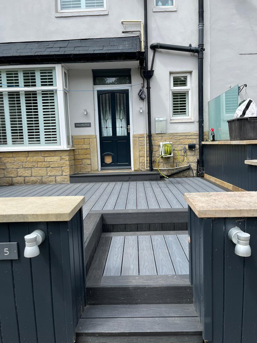 developments_l's tweet photo. Nice little idea for a garden deck done in a couple of days using @TalaseyGroup slate granite composite board https://t.co/VT0CHfO3lJ
